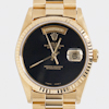 Men's Rolex. President. Black dial